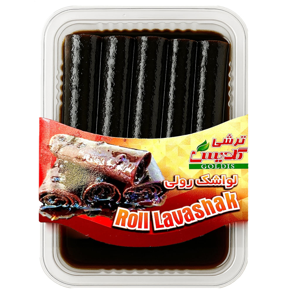 GOALDEES Lavashak serving image demonstrates a shareable snack option for gatherings.