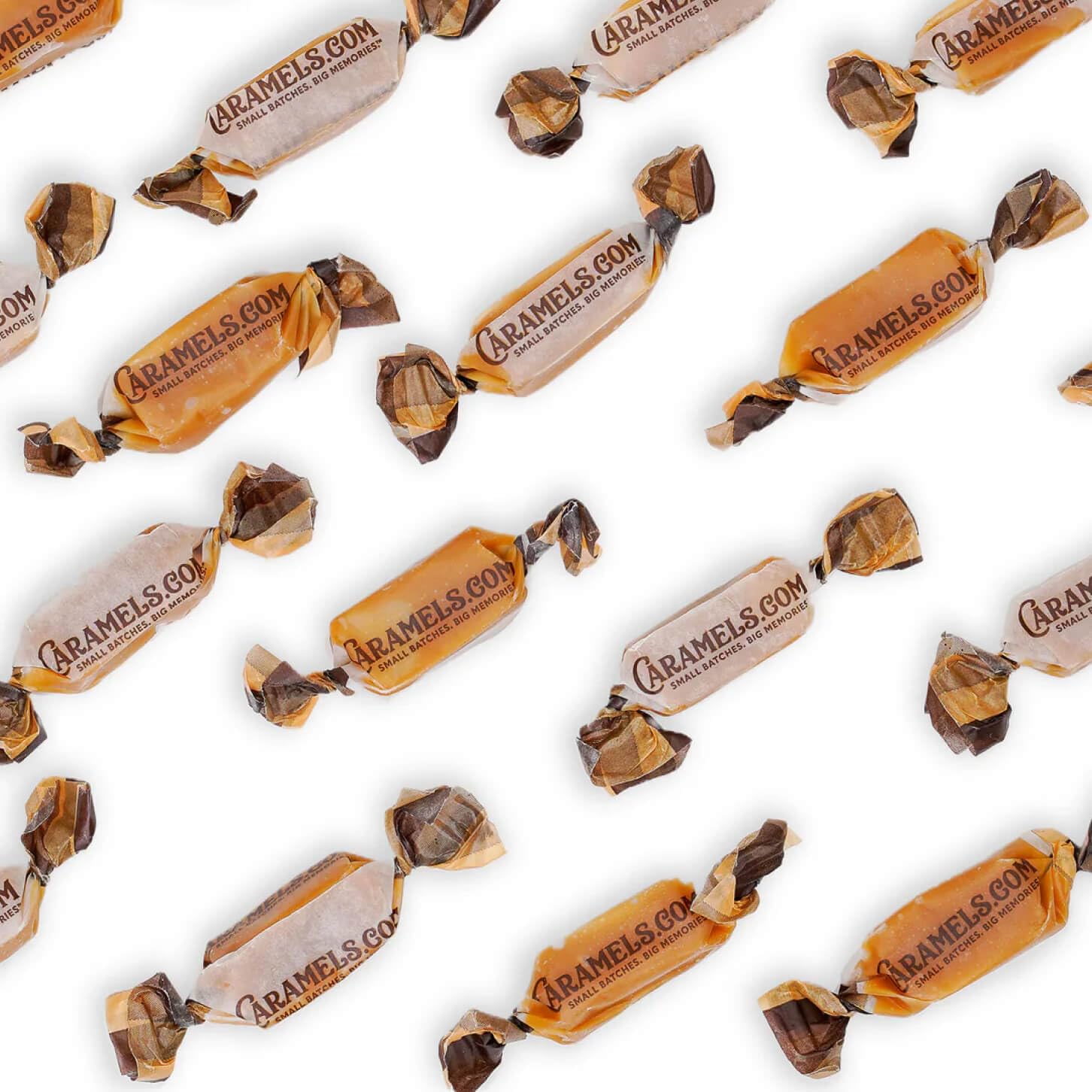 Goat Foods caramel assortments, perfect for party favors and entertaining.