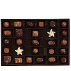 Wrapped Godiva Goldmark box, ideal for gifting on special occasions.