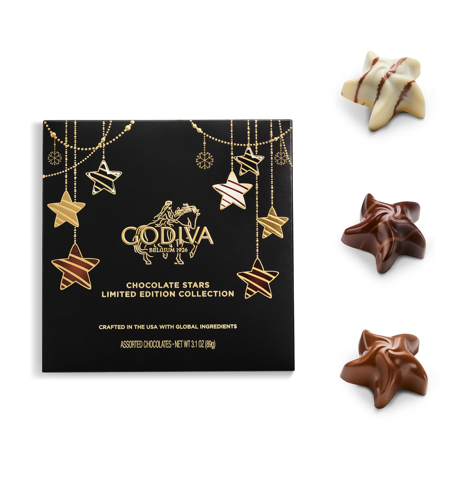 Godiva White Chocolate Raspberry Star ideal for festive gatherings and gifting