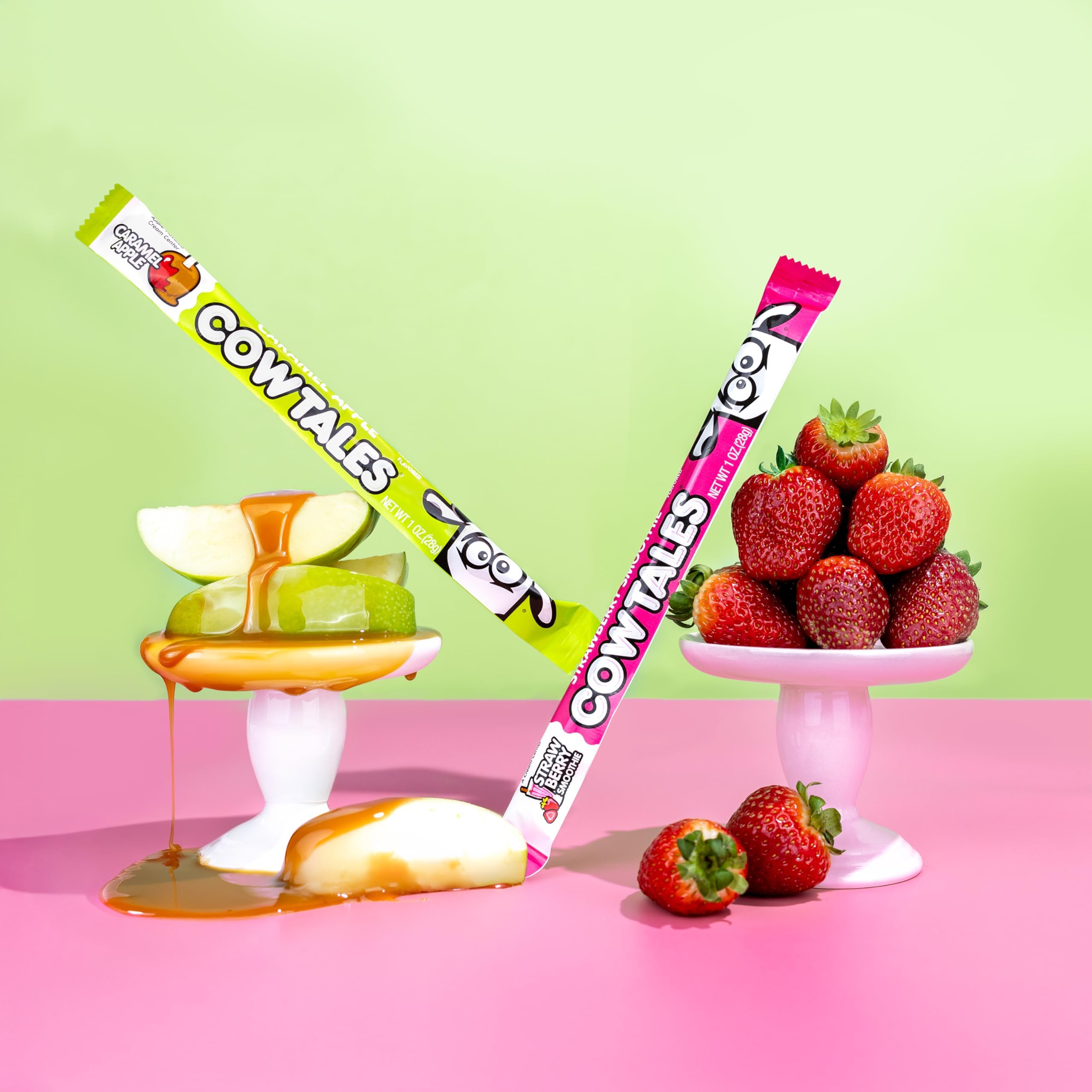 Goetze's Cow Tales made-in-usa factory label signals quality and nut-free facility.