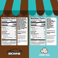 Goetze's Cow Tales Mix Caramel Brownie Canister, rich cream center in every bite