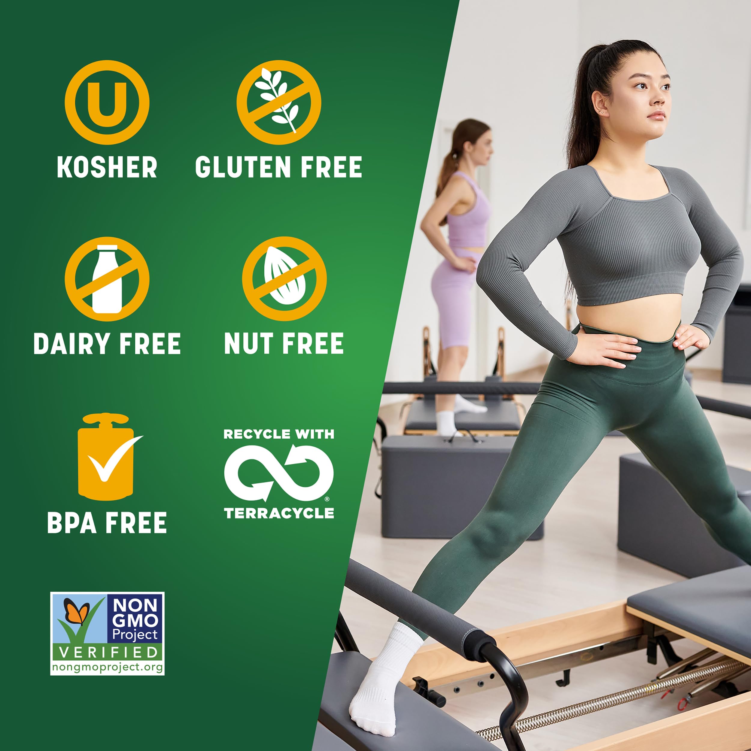 GoGo squeeZ Active Energy Release on-the-go snack ready for workouts.