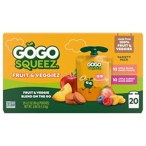 GoGo squeeZ BPA-free packaging for safe, portable snacking