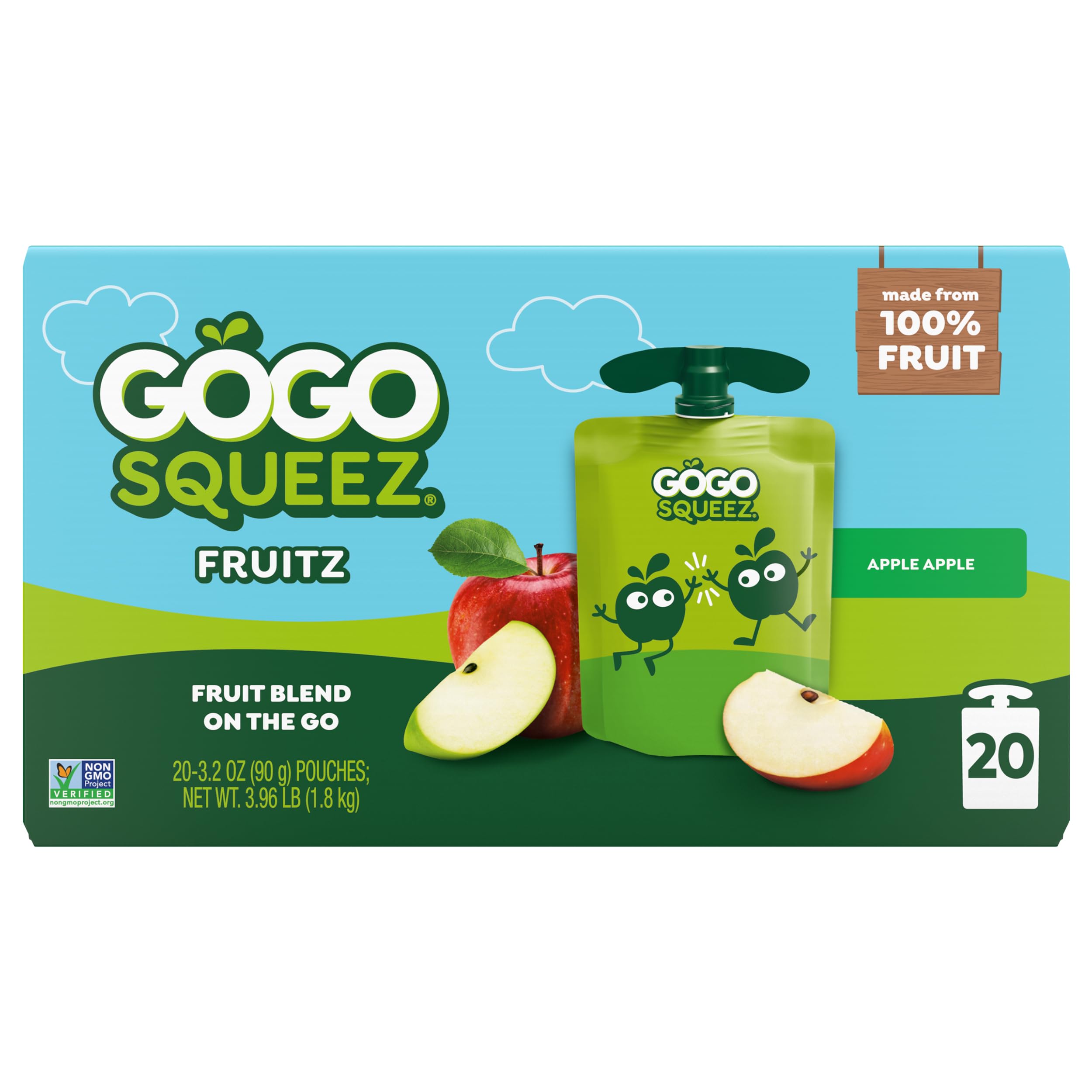 BPA-free GoGo squeeZ pouch designed for safe storage
