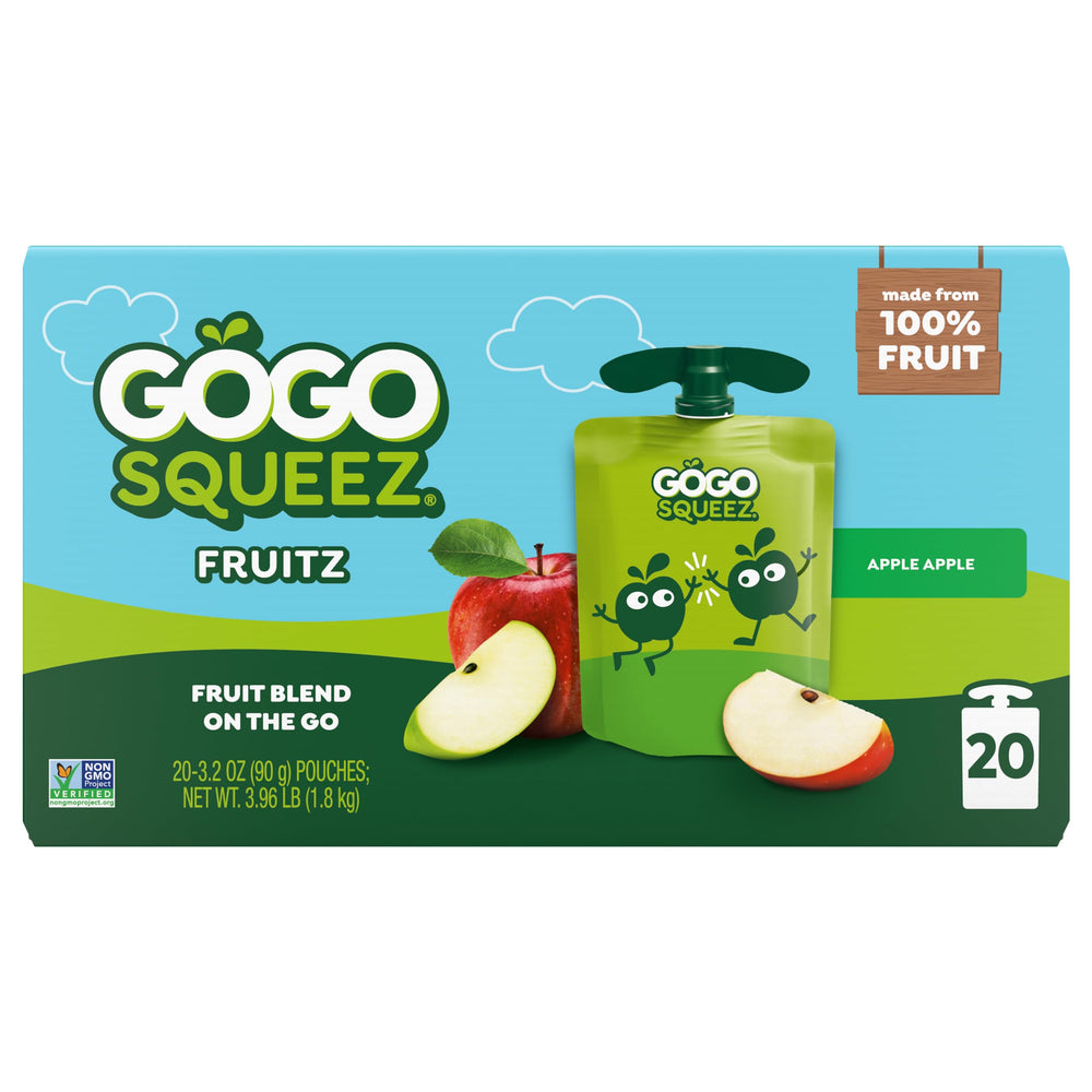 BPA-free GoGo squeeZ pouch designed for safe storage