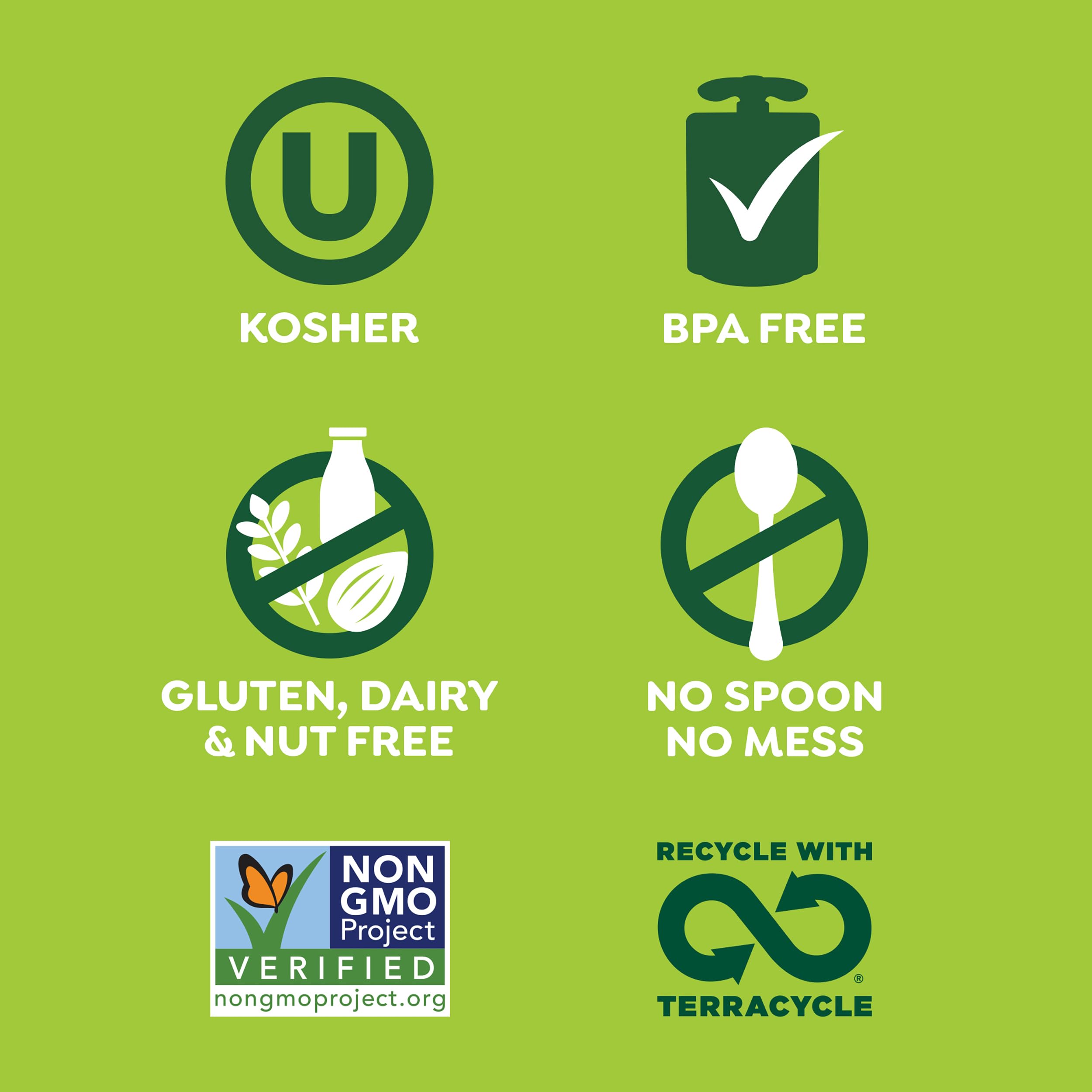 GoGo squeeZ pouches are gluten-free, nut-free, and dairy-free for shared family snacks.