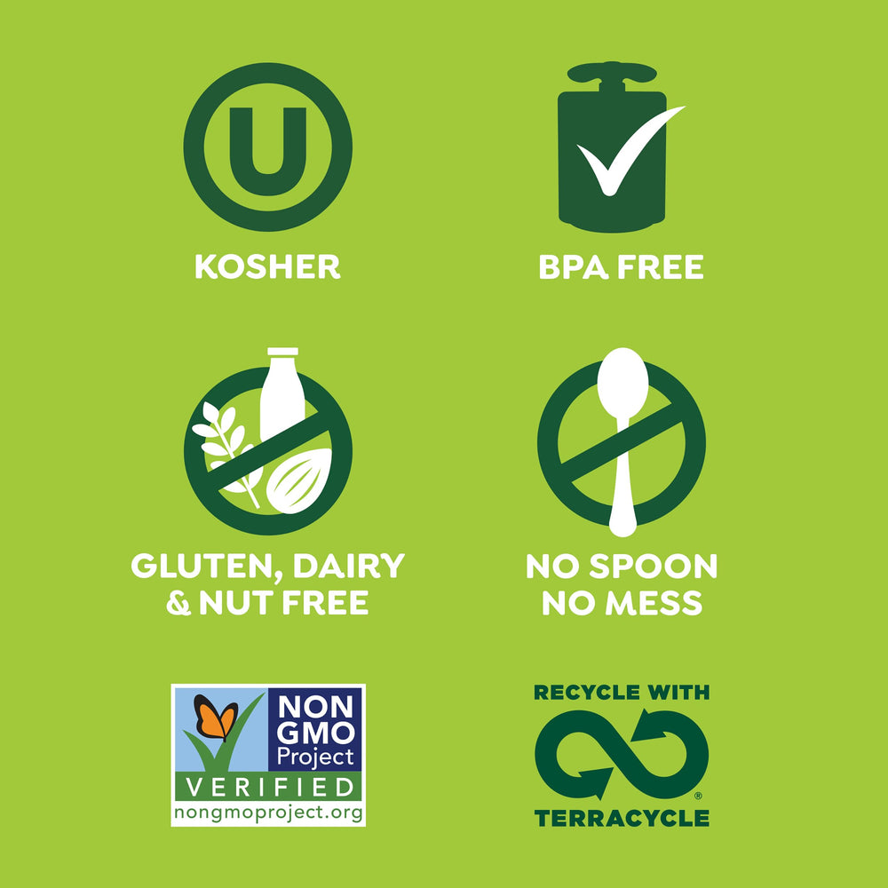 GoGo squeeZ pouches are gluten-free, nut-free, and dairy-free for shared family snacks.