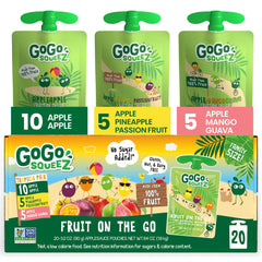 GoGo squeeZ Apple Apple pouch for a mess-free kids snack