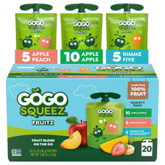 GoGo SqueeZ Apple Apple pouch for on-the-go snacking