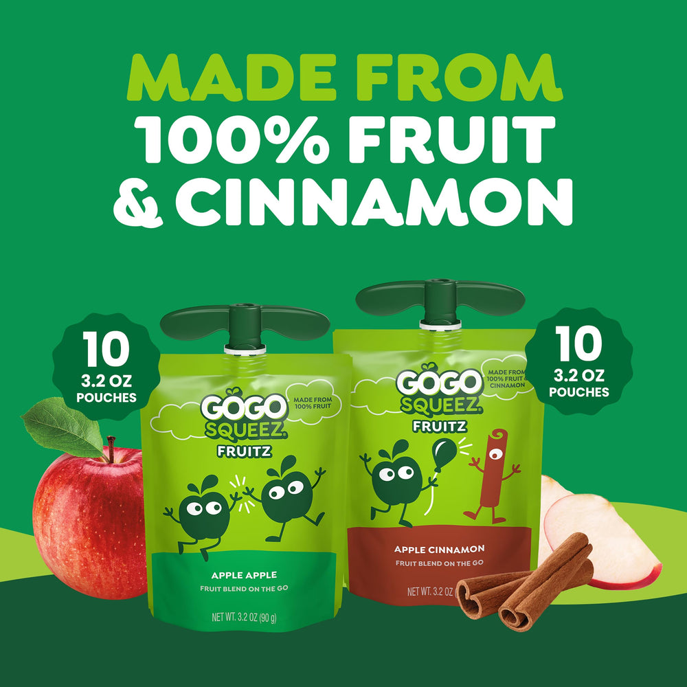 GoGo squeeZ gluten-free nut-free dairy-free pouches for allergy-conscious families