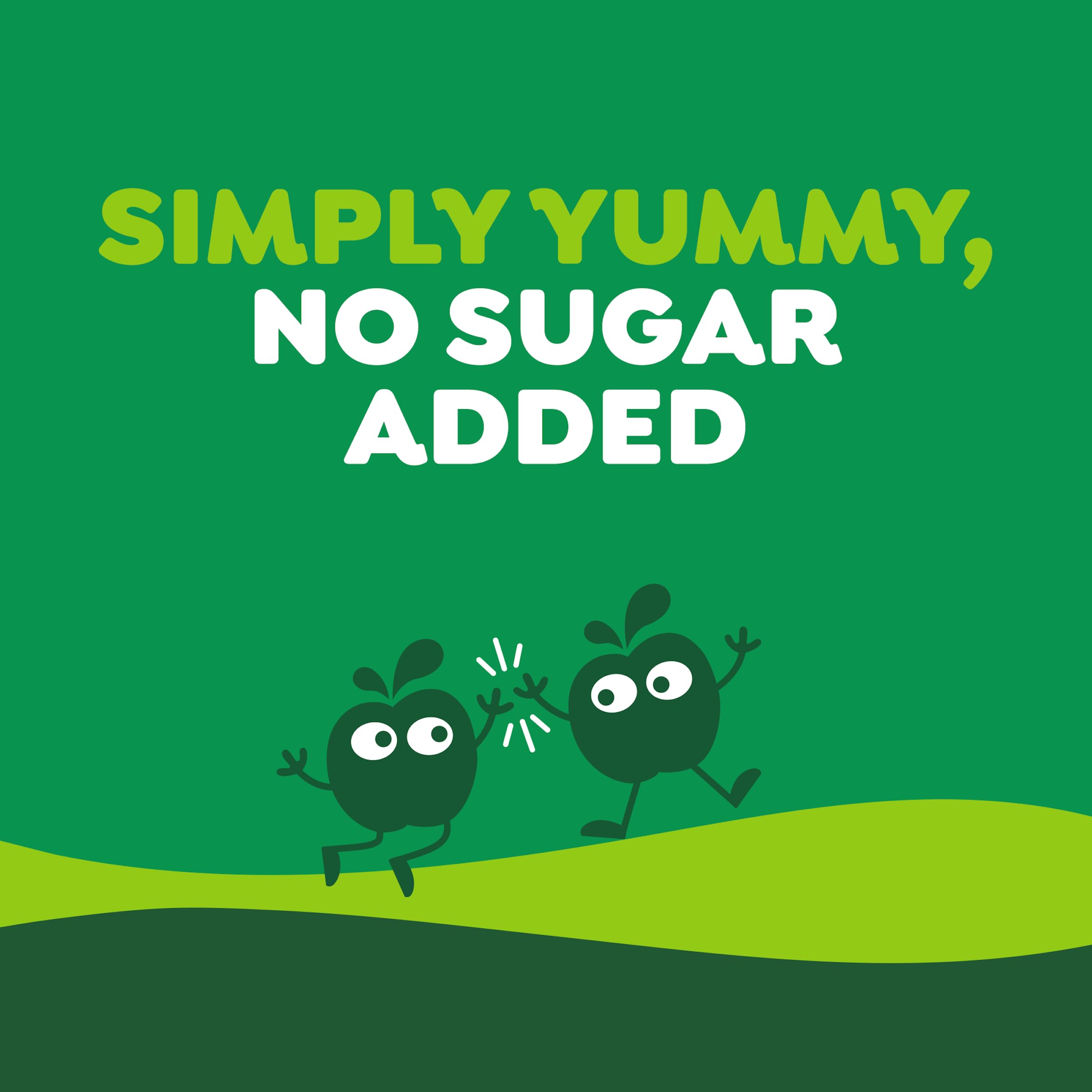 GoGo SqueeZ Apple Apple pouch provides ½ serving of fruit per pouch for growing kids.