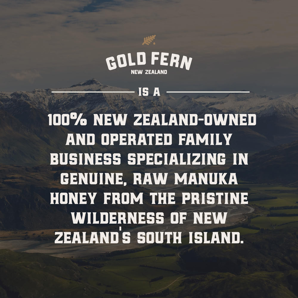 Gold Fern Honey in hot tea or warm beverage adds subtle sweetness