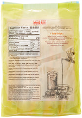 Sachet closeup captures chrysanthemum petals and honey swirl aroma