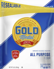 Flaky pie crust made with Gold Medal All Purpose Flour.
