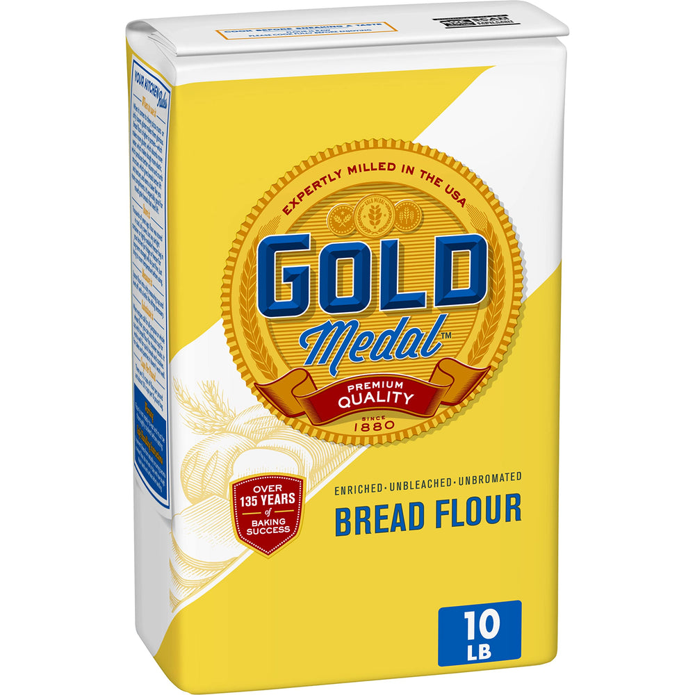 Gold Medal Bread Flour helps loaves rise with even texture and a crisp crust