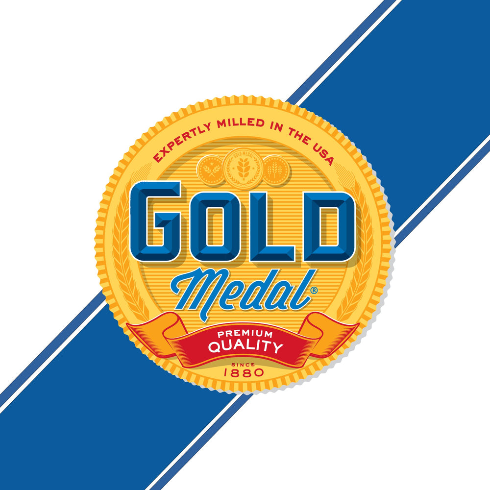 Gold Medal unbleached all purpose flour muffins rise evenly with soft texture.