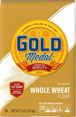 Gold Medal Whole Wheat Flour dough and pizza scene for versatile baking