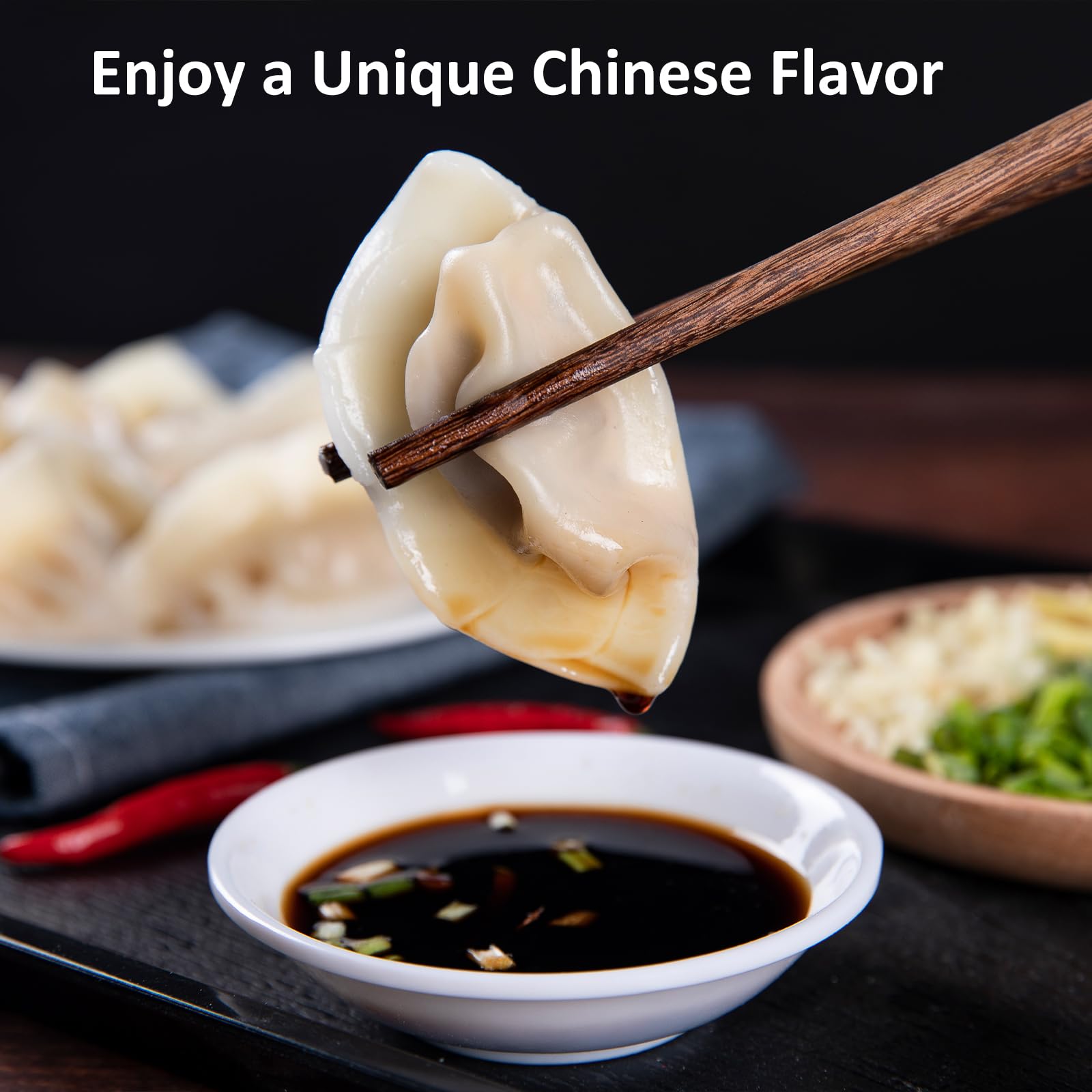 Gold Plum Chinkiang Vinegar as a marinade enriches protein flavors.