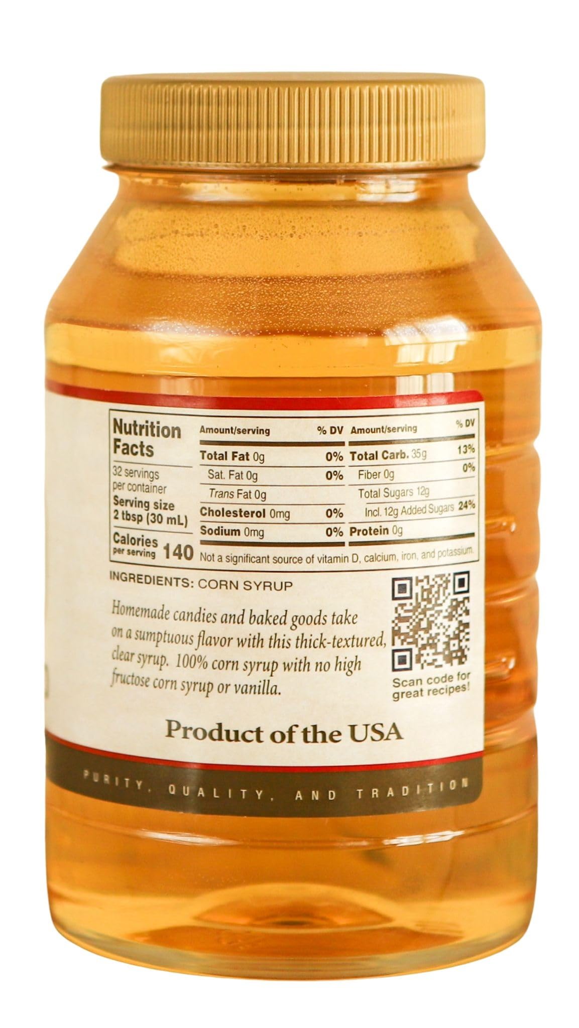 Golden Barrel corn syrup pour for moisture and gloss in jams and syrups