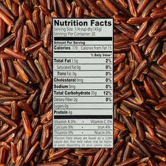 Golden Crown Red Rice Organic: nutty aroma perfect for flavorful sides.