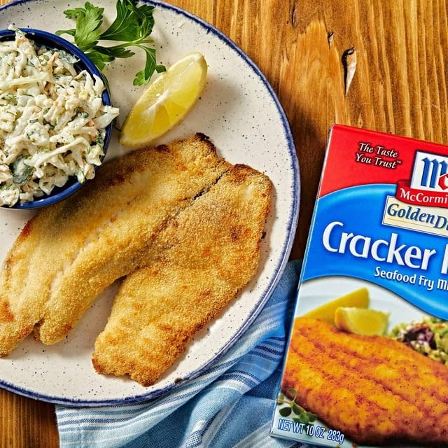 Golden Dipt Cracker Meal ready-to-serve plate with golden crust.