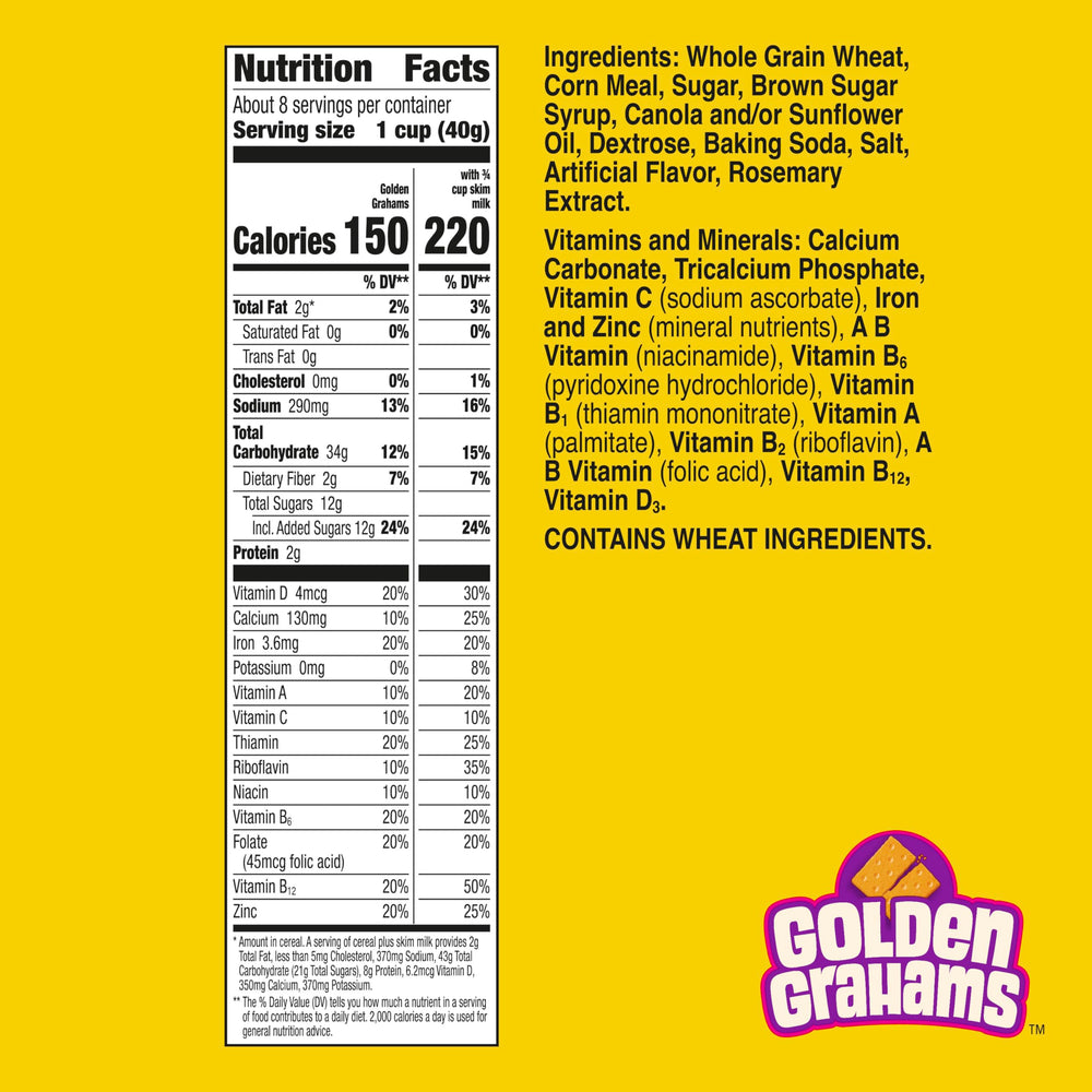 Golden Grahams bowl-milk pairing highlights graham-cracker taste
