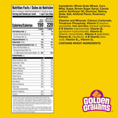 Golden Grahams family-size box on display, convenient pantry staple