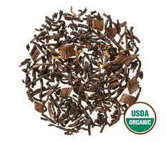 Golden Moon Tea loose-leaf brew demonstrates premium flavor without tea bags