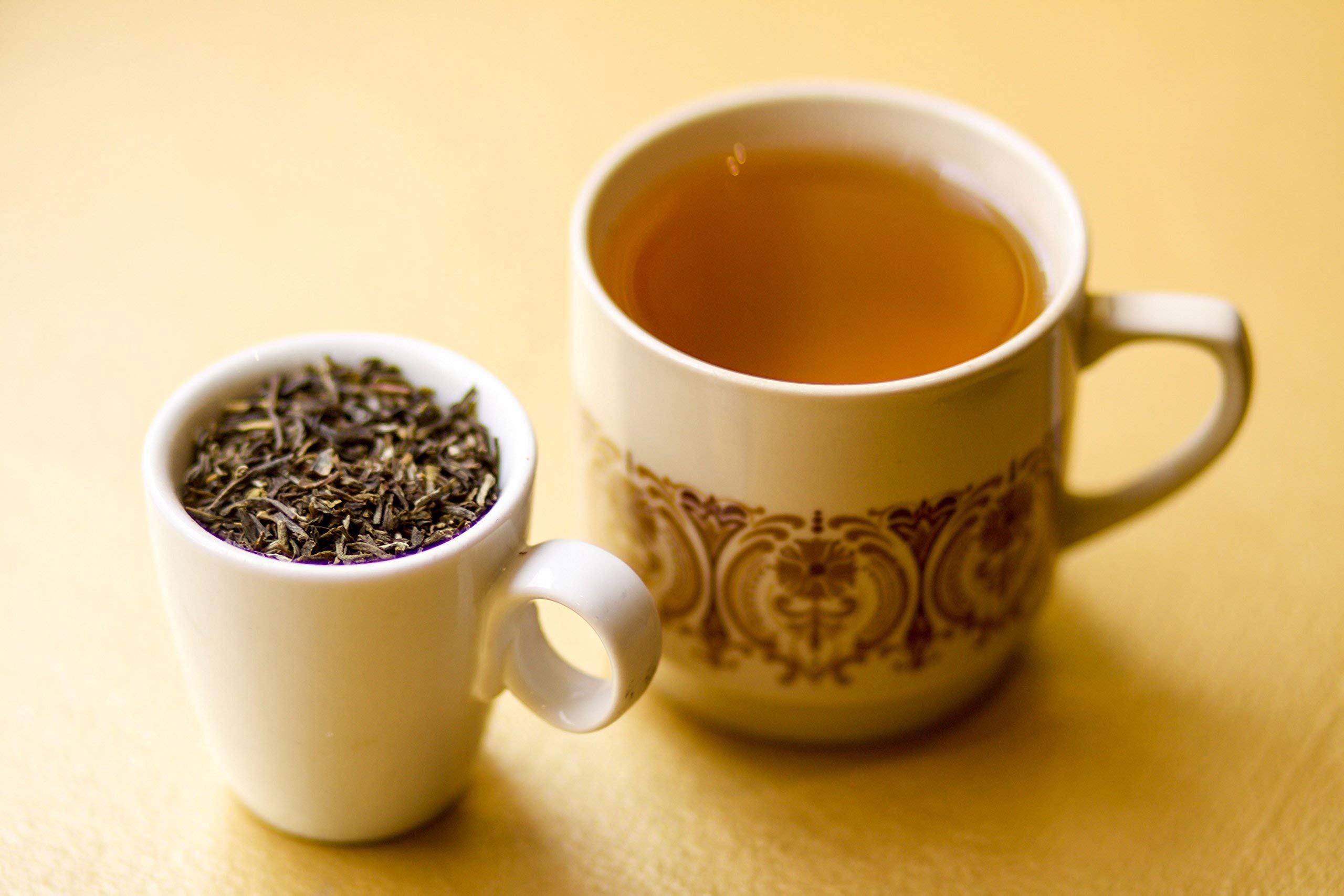 Golden Moon Tea no artificial flavoring preserves pure jasmine profile and natural sweetness.