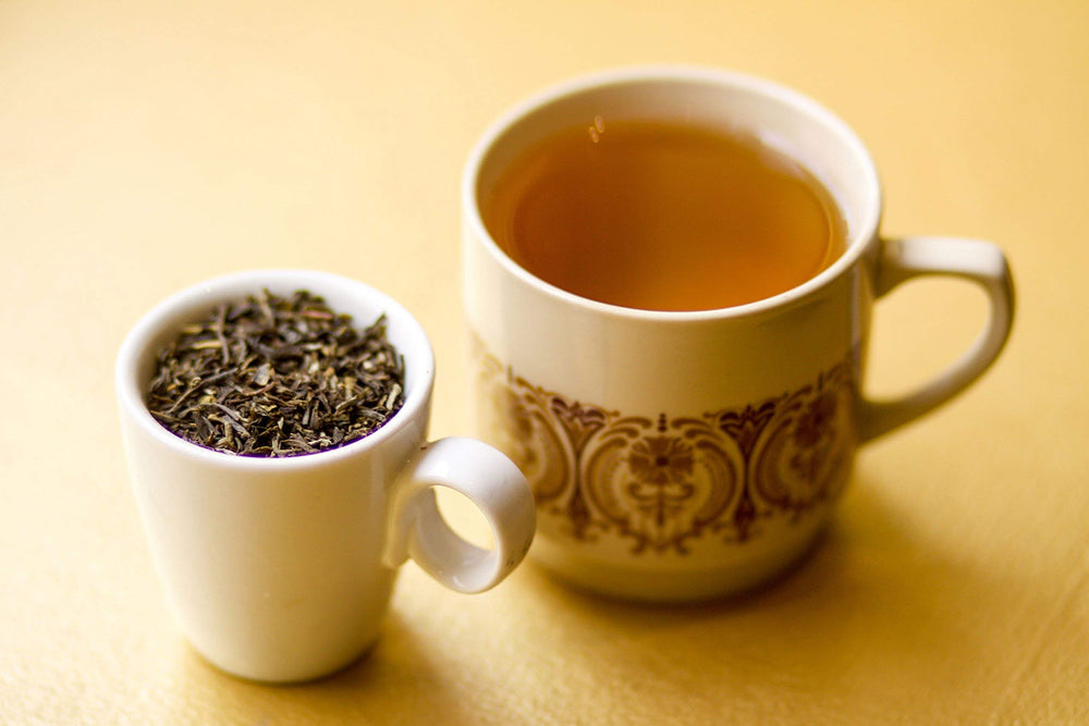 Golden Moon Tea no artificial flavoring preserves pure jasmine profile and natural sweetness.