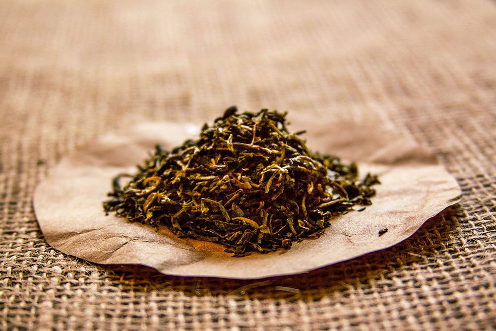 Golden Moon Tea no plastic teabags ensures clean steeping without synthetic material contact.