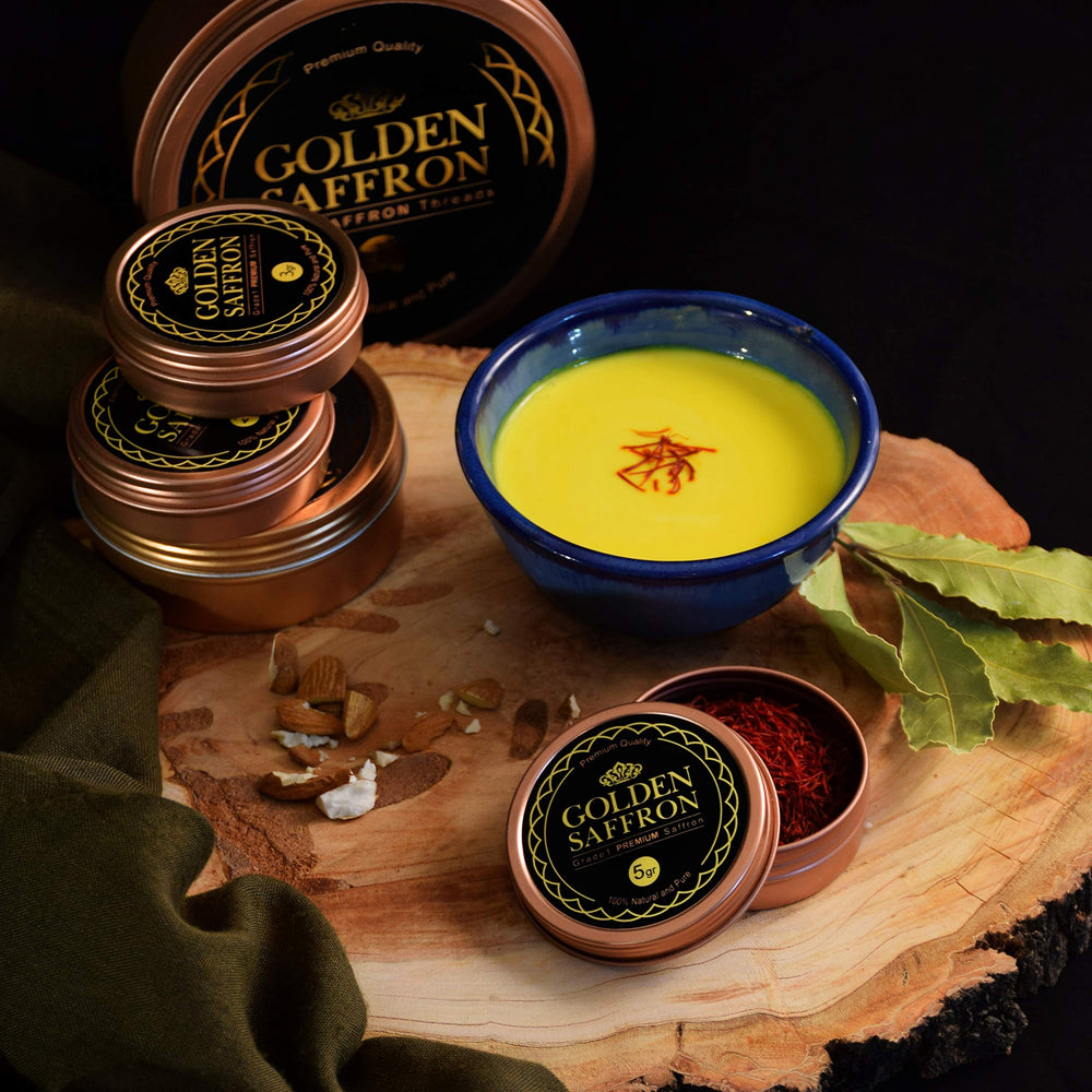 Golden Saffron lab-test certification demonstrates quality and Non-GMO verification.