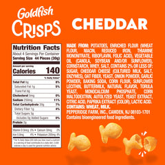 Goldfish bite-sized snacks in a bowl, easy to share.