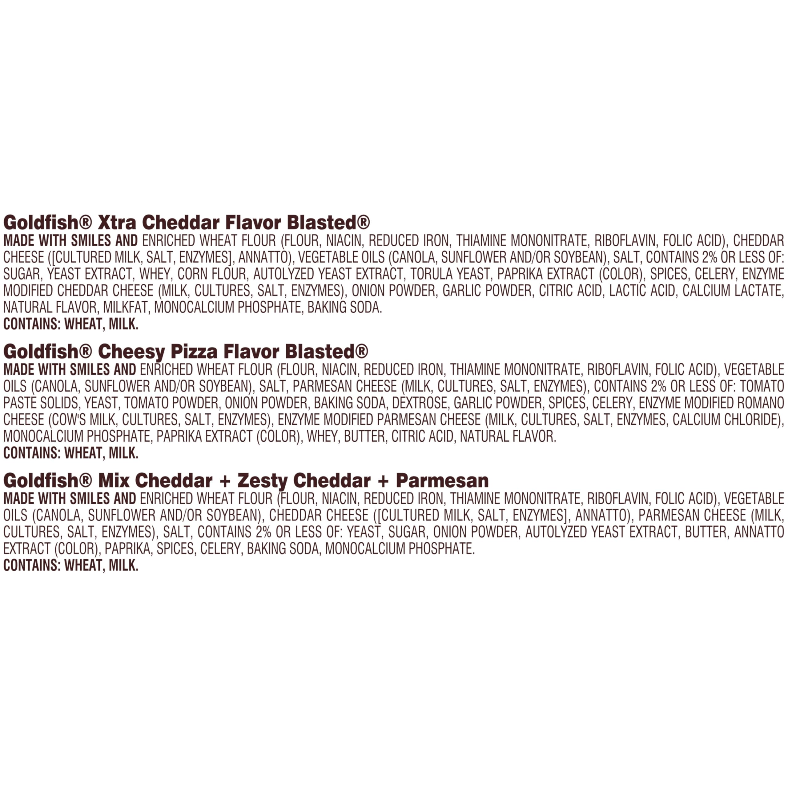 Goldfish Bold Mix Assortment Packs image for pantry organization