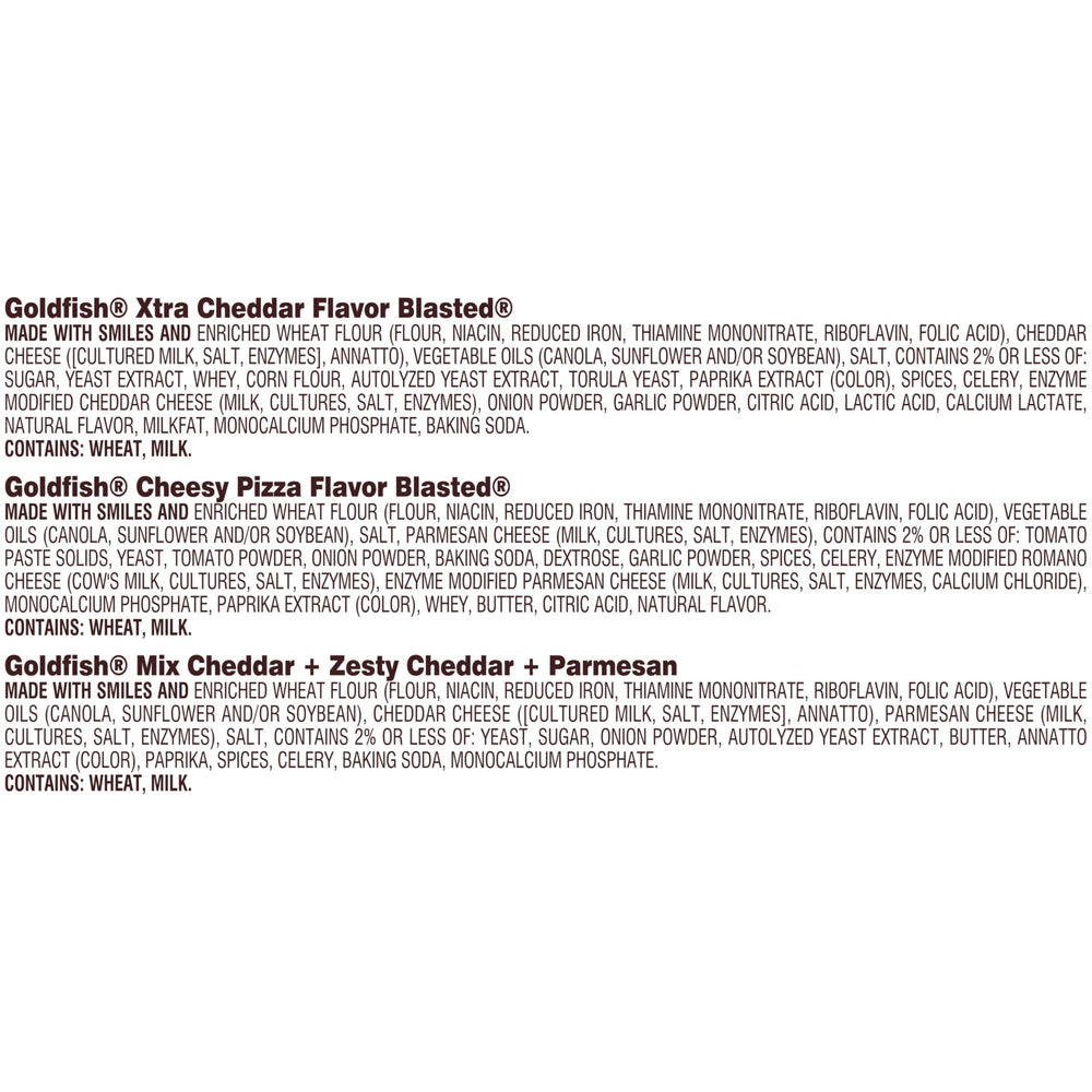 Goldfish Bold Mix Assortment Packs image for pantry organization