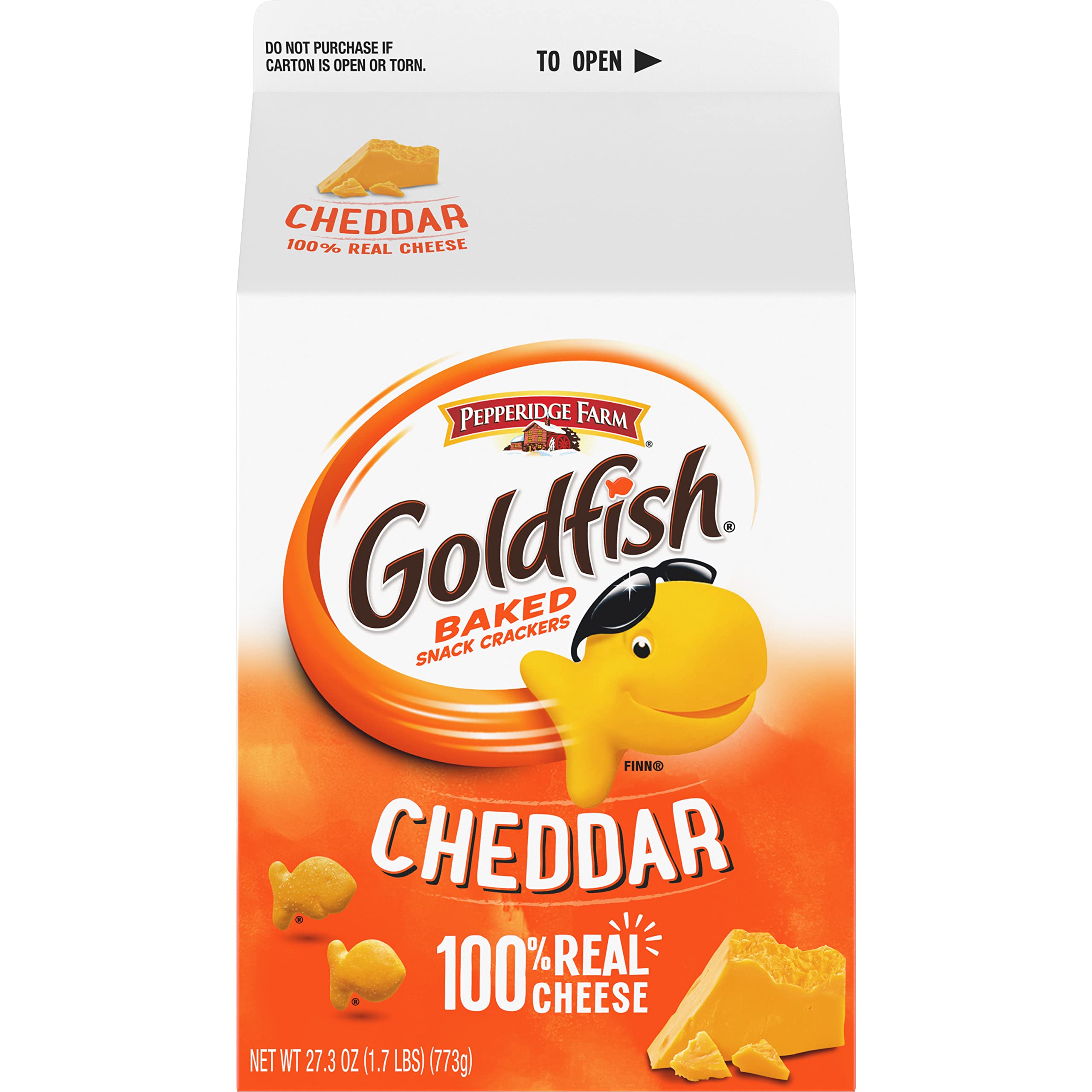 Goldfish crackers party bowl at a gathering.