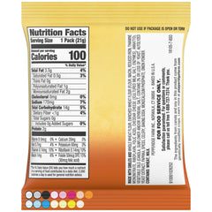 Goldfish close-up texture of crackers with visible cheddar and crunch benefit