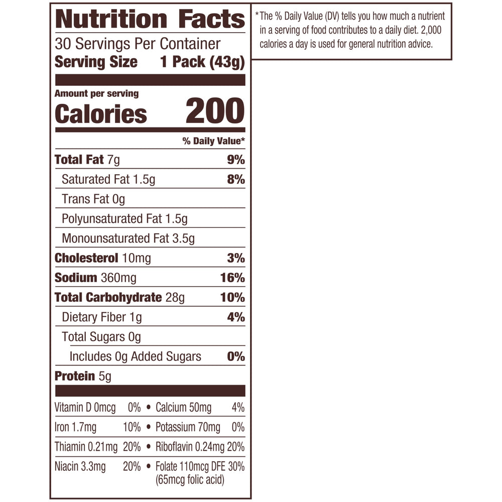 Goldfish Cheddar crackers 30-pack multi-pack, convenient for lunches.