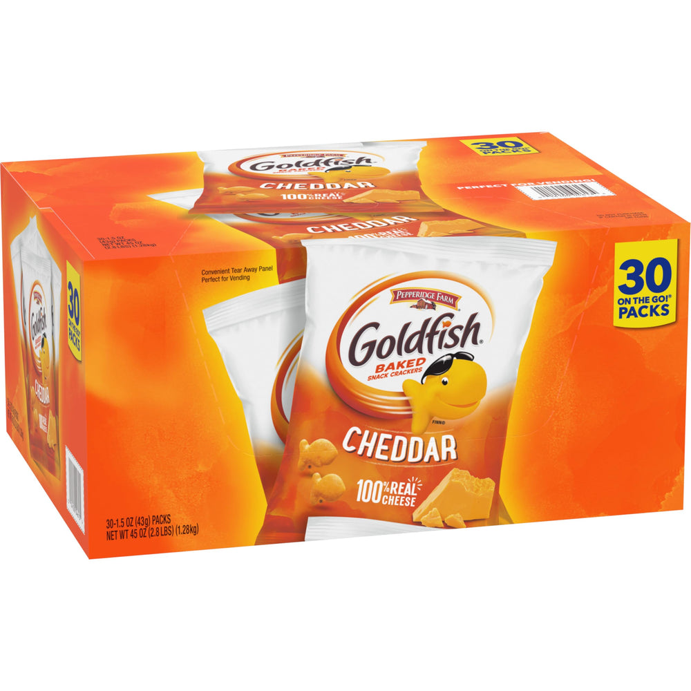 Pepperidge Farm heritage reflected in the Goldfish branding.