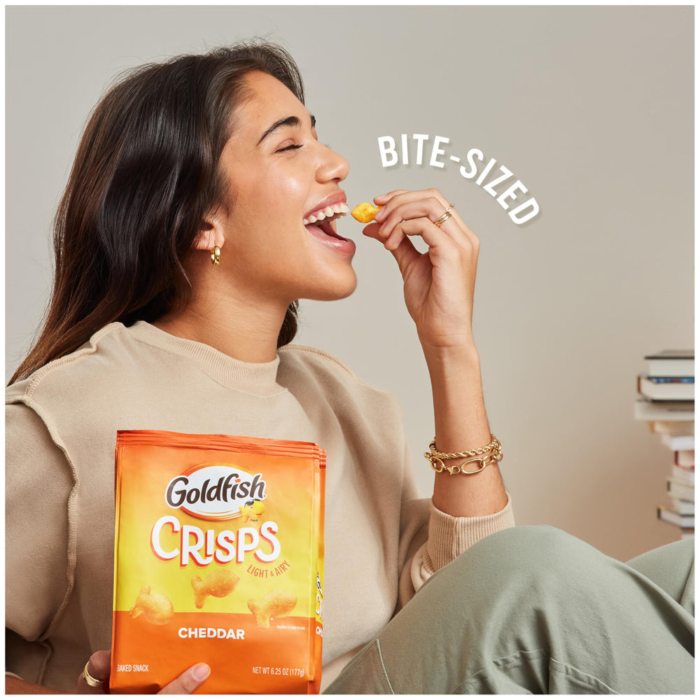 Goldfish Crisps bag in lunchbox for school or work