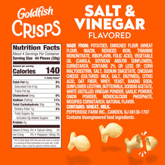 Goldfish close-up texture highlighting airy crispness for satisfying crunch