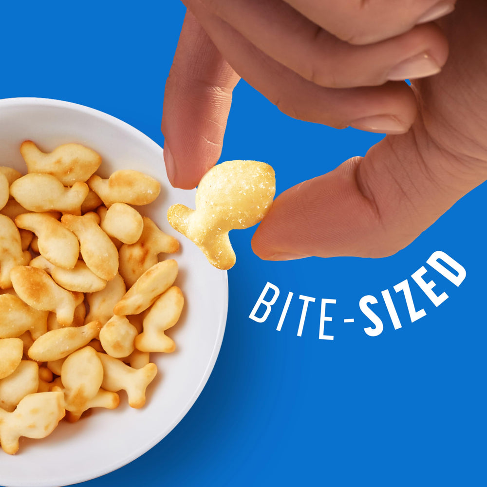 Goldfish nutrition label clear shot aiding informed ingredient choices