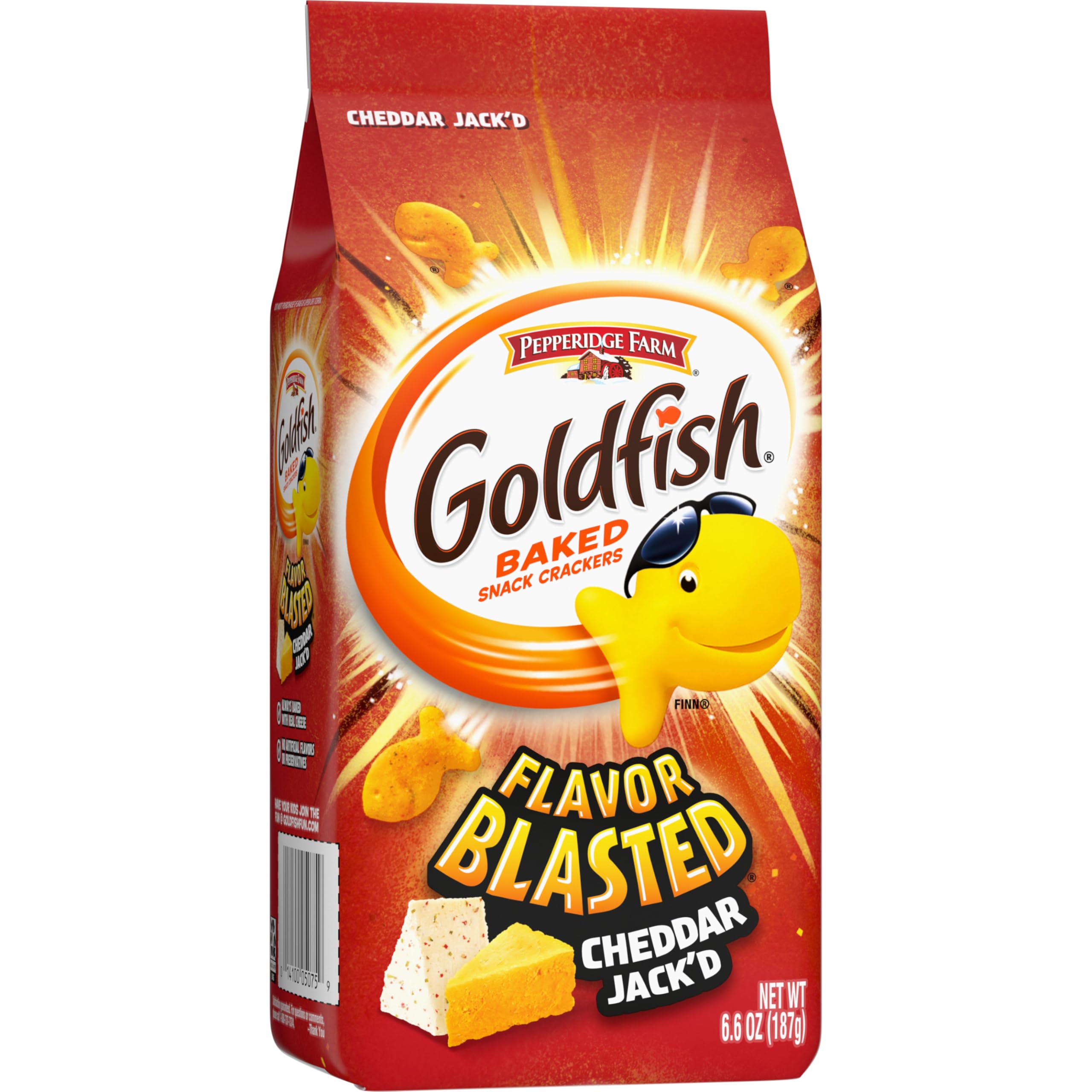 Kid-friendly Goldfish snack in lunchbox