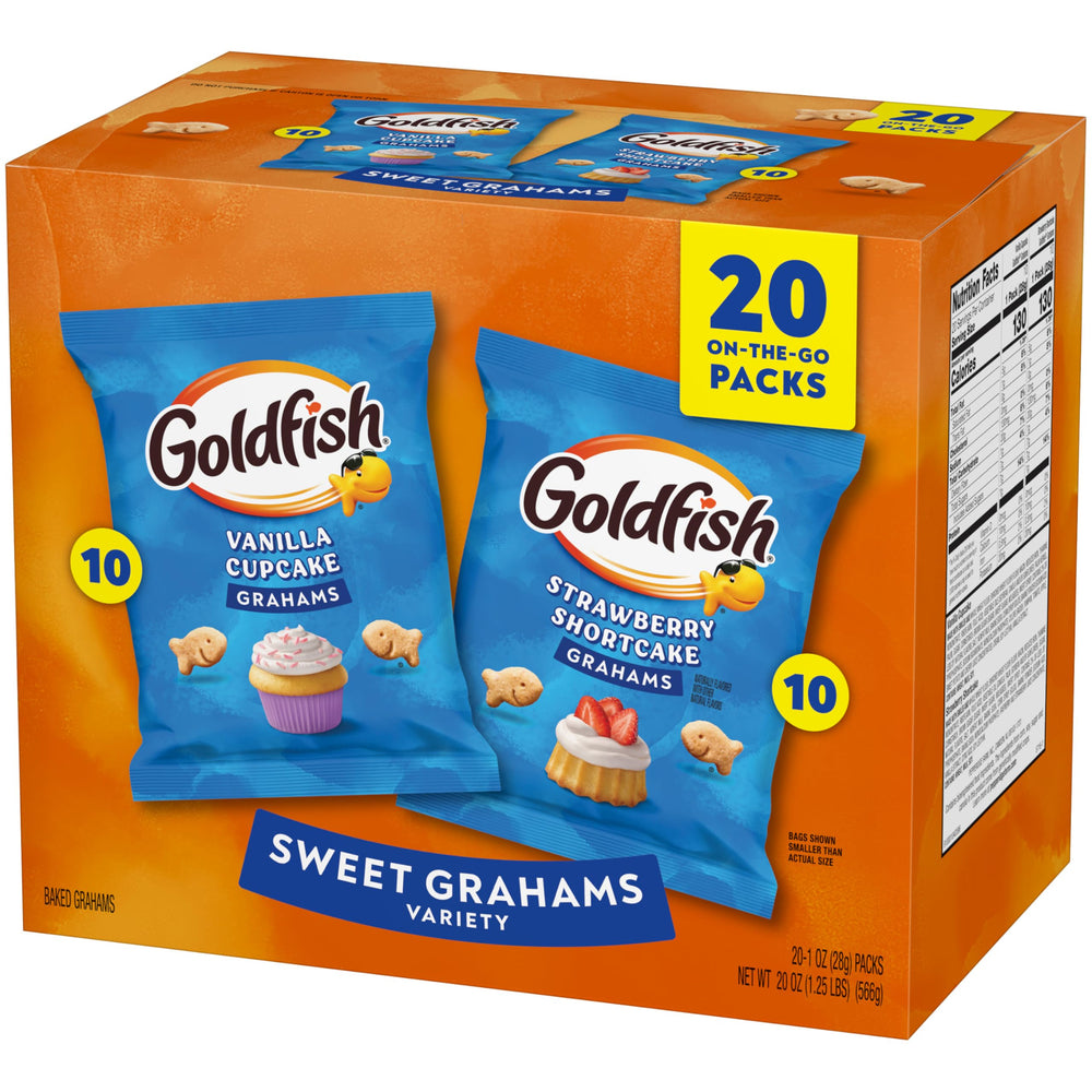 Goldfish Grahams kid-friendly snack time with smiles