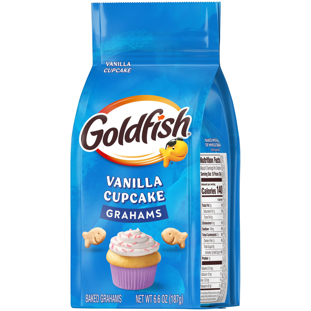 Goldfish Grahams Vanilla Cupcake family snack, perfect for shareable moments.