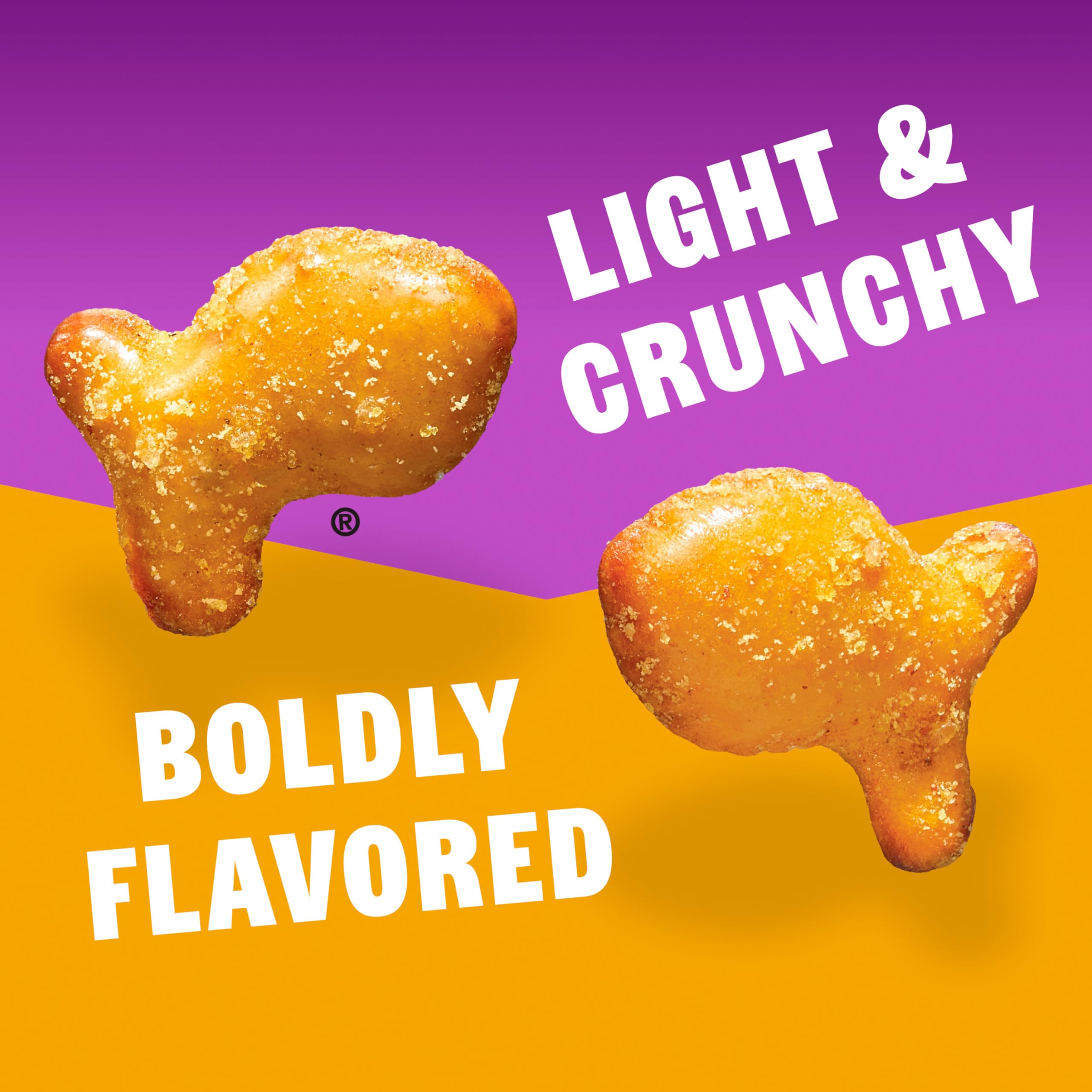 Goldfish Honey Mustard Pretzels close-up highlighting bold seasoning and crisp texture.