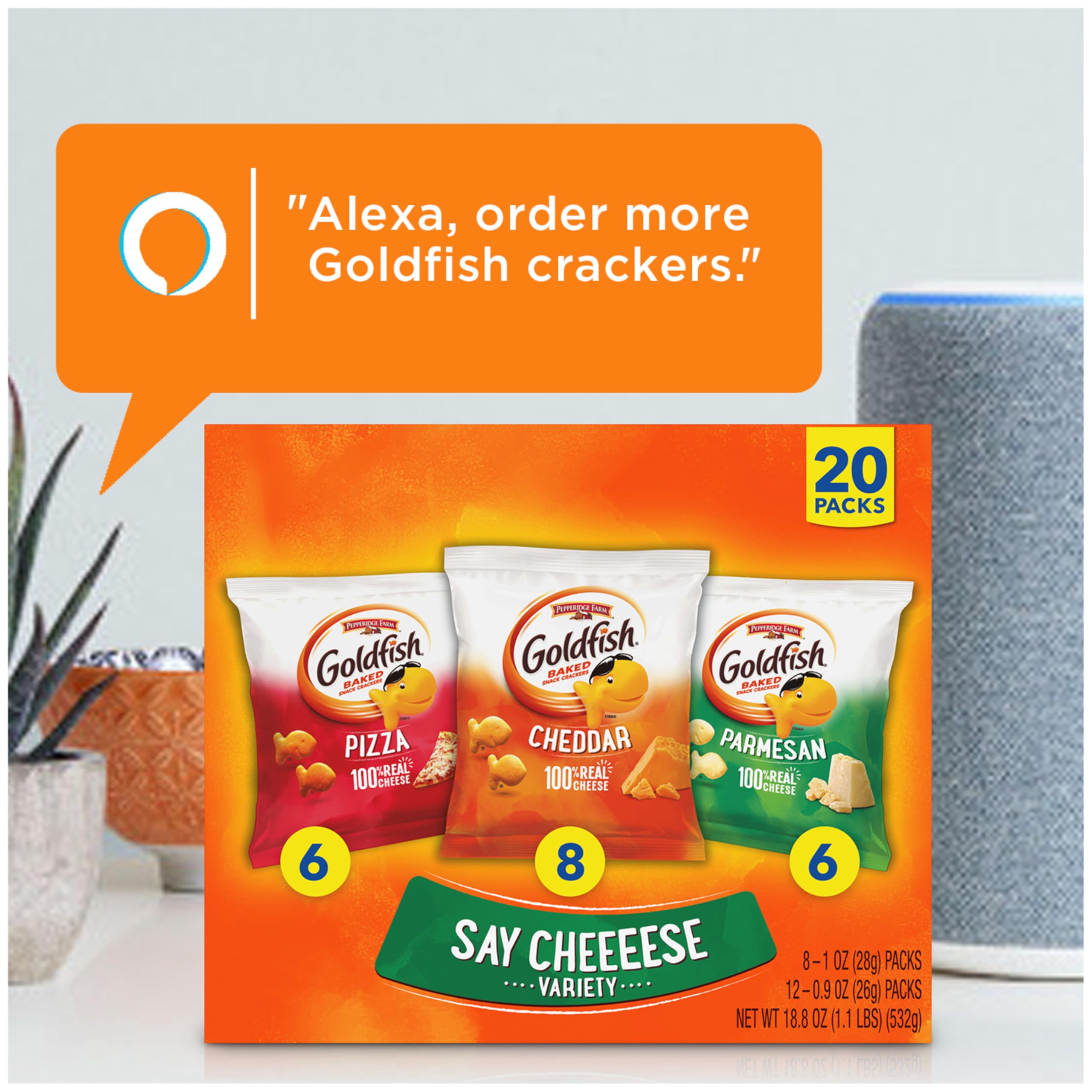 Goldfish on-the-go snack pack, compact for busy days