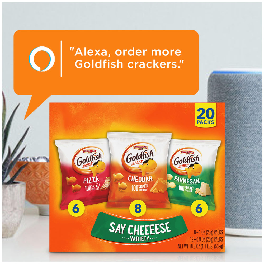 Goldfish on-the-go snack pack, compact for busy days