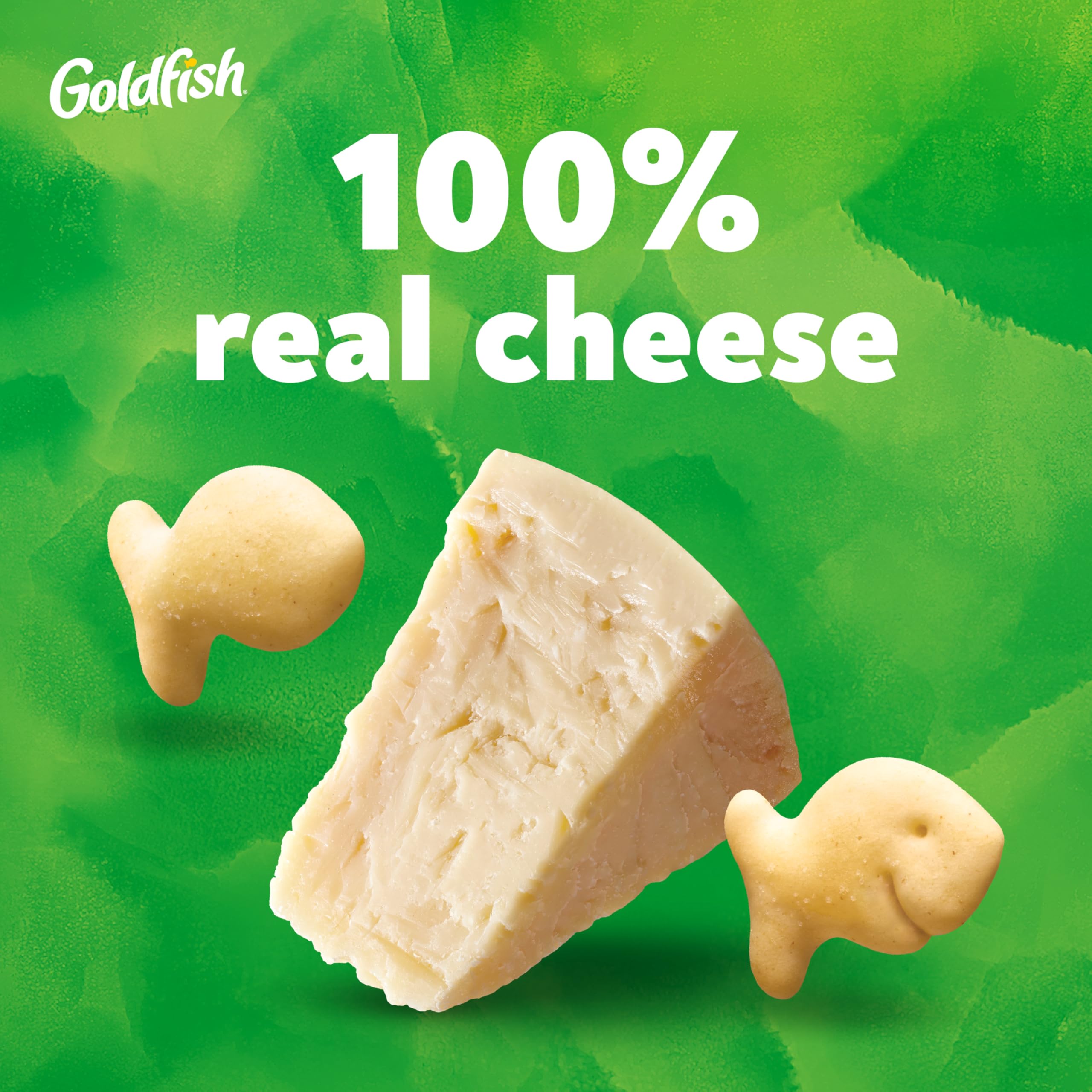 Goldfish Parmesan crackers in a lunchbox for school snack.